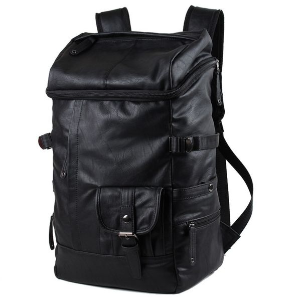 men's large-capacity solid black backpack men's backpacks casual travel bags school bags lapbackpacks
men's large-capacity solid black backpack men's backpacks casual travel bags school bags lapbackpacks