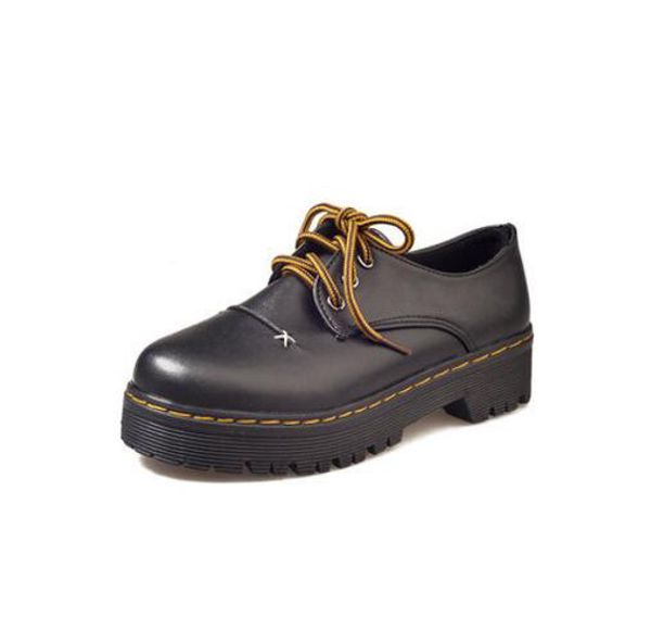 new arrived casual shoes leather korean young 2019 new autumn trend low-laces woman shoe soft sneakers women trainers size 40-45, Black
new arrived casual shoes leather korean young 2019 new autumn trend low-laces woman shoe soft sneakers women trainers size 40-45, Black