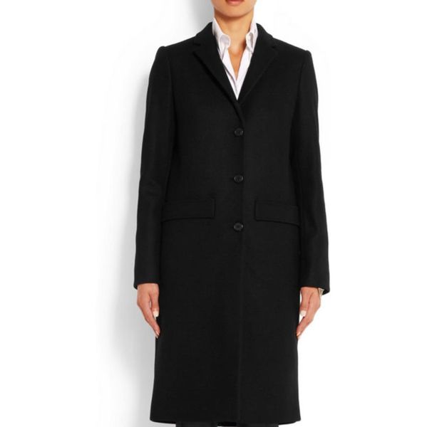 2019 autumn winter fashion single breasted woolen coat women slim wool blends coat, Black
2019 autumn winter fashion single breasted woolen coat women slim wool blends coat, Black