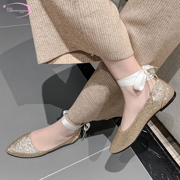 party style pointed toe flat shoes fashion glitter bling silk lace-up gold silver black women's shoes big size
party style pointed toe flat shoes fashion glitter bling silk lace-up gold silver black women's shoes big size