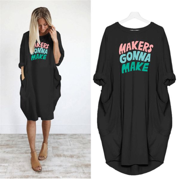 women summer letter dresses 2020 new arrival fashion letters printing dress womens casual loose breathable dresses, Black;gray
women summer letter dresses 2020 new arrival fashion letters printing dress womens casual loose breathable dresses, Black;gray