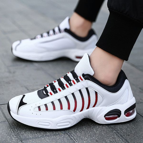 air cushion trend sneakers men's shoes for men breathable lace up footwear men sneakers male trainer chaussure homme zapatillas, Black
air cushion trend sneakers men's shoes for men breathable lace up footwear men sneakers male trainer chaussure homme zapatillas, Black
