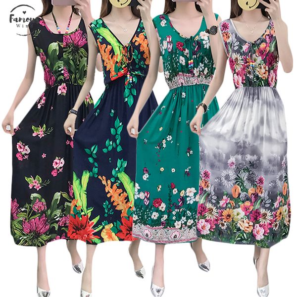 vintage summer women dress beach boho elegant printed dresses vintage sleevele print floral party dresses vestidos designer clothes, Black;gray
vintage summer women dress beach boho elegant printed dresses vintage sleevele print floral party dresses vestidos designer clothes, Black;gray