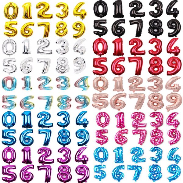 16 inch number balloons foil ballon rose gold silver rainbow digit globos wedding birthday party decor baby shower supplies
16 inch number balloons foil ballon rose gold silver rainbow digit globos wedding birthday party decor baby shower supplies
