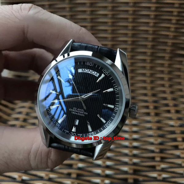 11 style vintage aqua terra 150m co-axial day-date automatic mens watch 231.13.42.22.01.001 black dial leather strap gents watches, Slivery;brown
11 style vintage aqua terra 150m co-axial day-date automatic mens watch 231.13.42.22.01.001 black dial leather strap gents watches, Slivery;brown