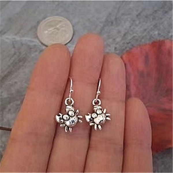 cute crab earrings, antique silver color cartoon crab earrings, jewelry, nature inspired jewelry, tiny drop earrings
cute crab earrings, antique silver color cartoon crab earrings, jewelry, nature inspired jewelry, tiny drop earrings