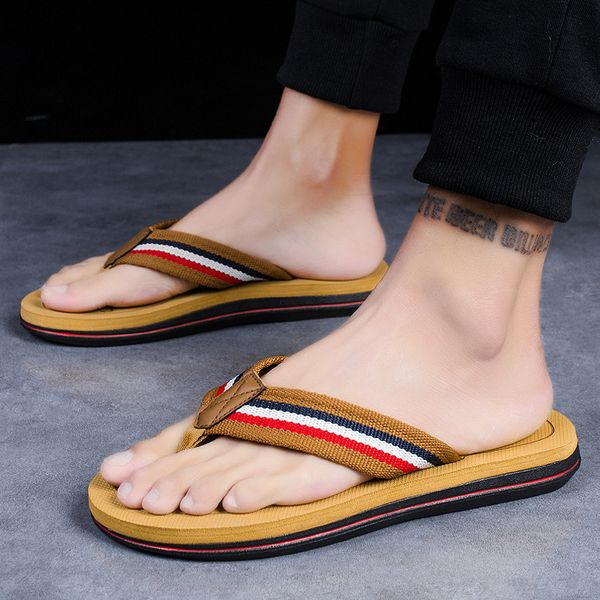 men beach slippers flip flops eva non-slip men shoes summer slides flat heel comfortable flip flops q-701, Black
men beach slippers flip flops eva non-slip men shoes summer slides flat heel comfortable flip flops q-701, Black