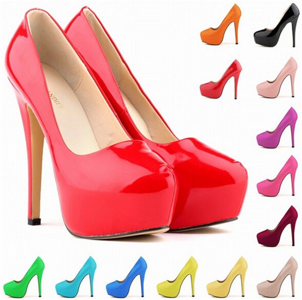 high platform party shoes 2019 new women concise solid patent leather high heels shoes fashion shallow wedding shoes woman, Black
high platform party shoes 2019 new women concise solid patent leather high heels shoes fashion shallow wedding shoes woman, Black