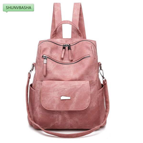 2019 women backpack leather fashion school backpack women casual large capacity retro ladies casual
2019 women backpack leather fashion school backpack women casual large capacity retro ladies casual