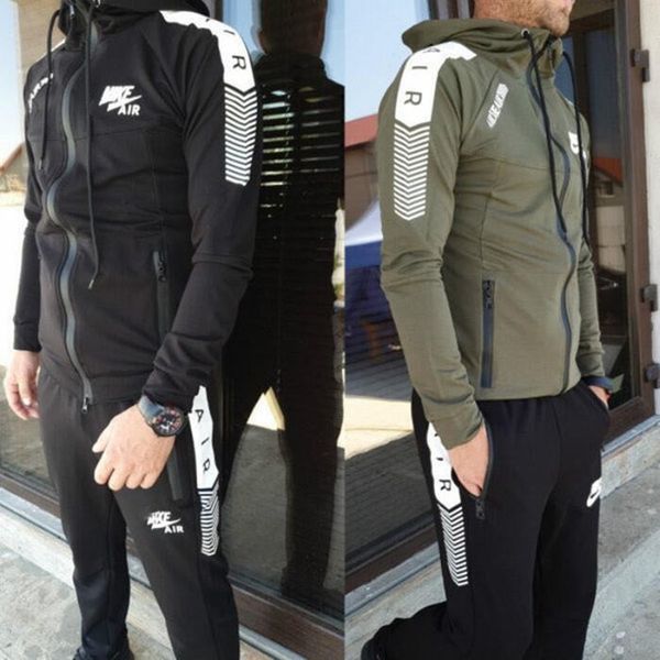 fall winter brand men clothing jogging suit hooded coat+pants two piece set outfits casual warm tracksuit plus size s-2xl sweatsuits, Black;gray
fall winter brand men clothing jogging suit hooded coat+pants two piece set outfits casual warm tracksuit plus size s-2xl sweatsuits, Black;gray