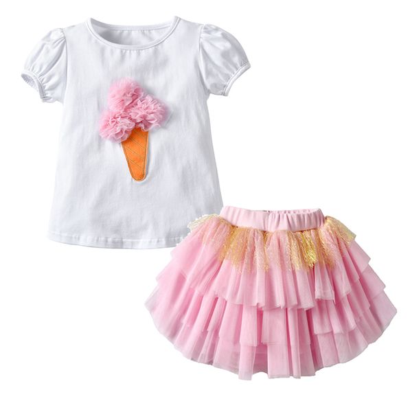 2 шт тюль юбки outfit cute baby girl летние наряды с коротким рукавом мороженое вершины и колена юбки baby girl одежда наборы 19051501, White
2 шт тюль юбки outfit cute baby girl летние наряды с коротким рукавом мороженое вершины и колена юбки baby girl одежда наборы 19051501, White