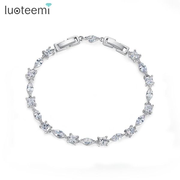 luoteemi brand design geometric bracelet for elegant women wedding party with luxury shining cubic zircon fashion jewelry bijoux, Black
luoteemi brand design geometric bracelet for elegant women wedding party with luxury shining cubic zircon fashion jewelry bijoux, Black