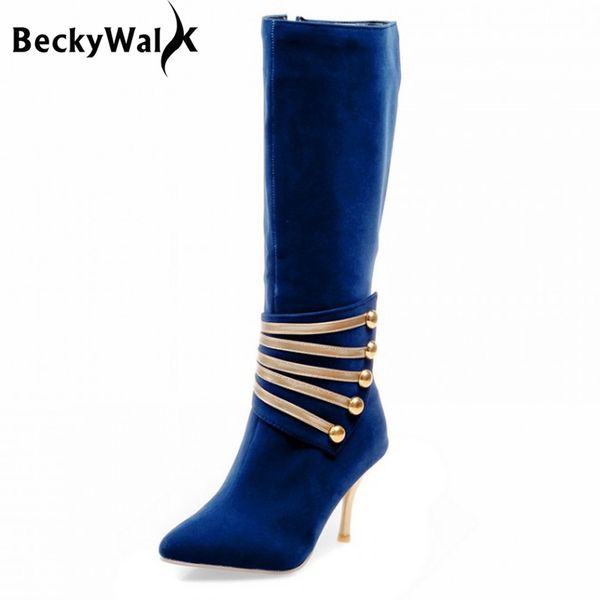 autumn winter women knee high boots high heels metal decoration pointed toe ladies boots woman shoes big size 34-43 wsh2168, Black
autumn winter women knee high boots high heels metal decoration pointed toe ladies boots woman shoes big size 34-43 wsh2168, Black
