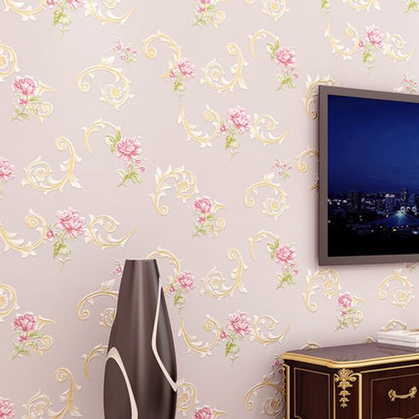 paysota 3d european style wallpaper warm garden small flower non-woven bedroom living room tv sofa background wallpaper
paysota 3d european style wallpaper warm garden small flower non-woven bedroom living room tv sofa background wallpaper