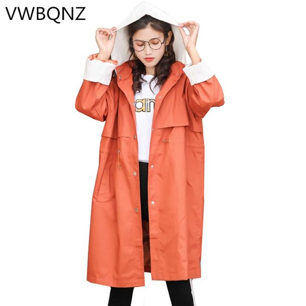 2019 womens coat long sleeve spring long trench coat single-breasted for women loose hooded windbreaker casual top, Tan;black
2019 womens coat long sleeve spring long trench coat single-breasted for women loose hooded windbreaker casual top, Tan;black