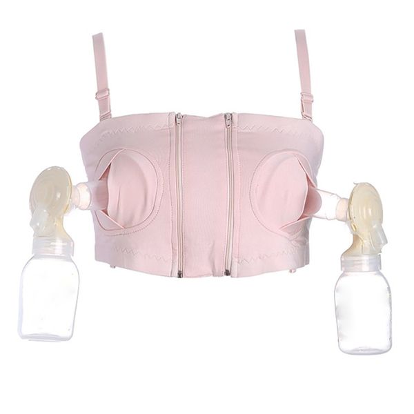 new women hands-maternity breast pump bra breastfeeding nursing bra pumping milk bra cotton size , l, White
new women hands-maternity breast pump bra breastfeeding nursing bra pumping milk bra cotton size , l, White