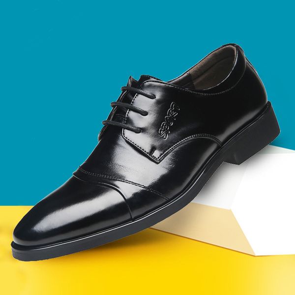 men's shoes genuine leather business formal wear leather shoes young men's pointed-toe heels extra large shoe men's england c, Black
men's shoes genuine leather business formal wear leather shoes young men's pointed-toe heels extra large shoe men's england c, Black