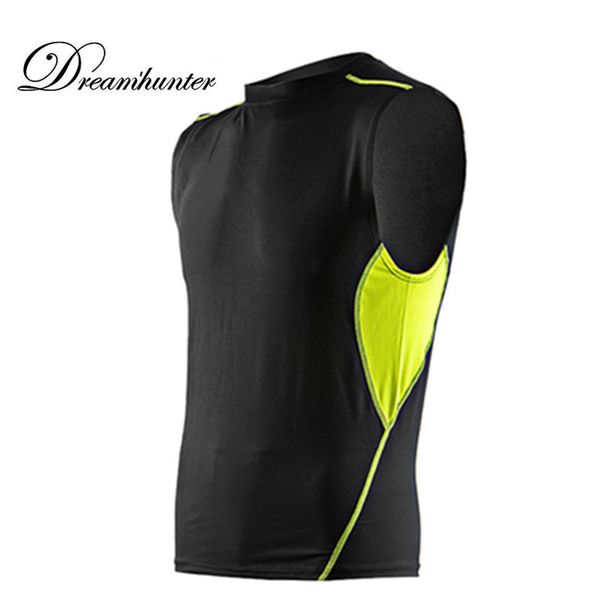men's tank quick dry gym compression tights black vest fitness sleeveless t-shirts sport running vest undershirt, Black;blue
men's tank quick dry gym compression tights black vest fitness sleeveless t-shirts sport running vest undershirt, Black;blue