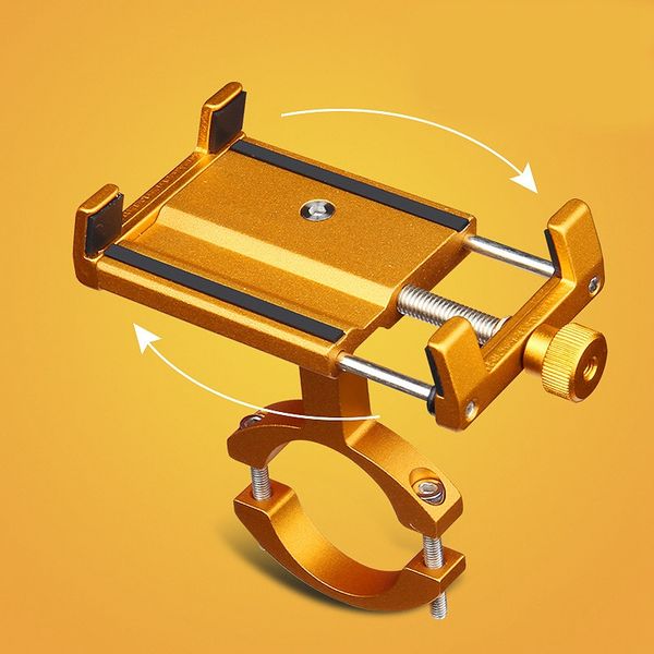 aluminum bicycle phone holder for 3.5-6.2 inch smartphone adjustable support gps bike phone stand mount bracket gold
aluminum bicycle phone holder for 3.5-6.2 inch smartphone adjustable support gps bike phone stand mount bracket gold