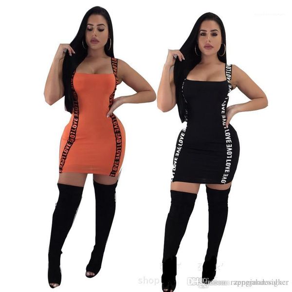 fashionable spaghetti strap letter printed bodycon dresses night club style women summer clothes womens designer dress, Black;gray
fashionable spaghetti strap letter printed bodycon dresses night club style women summer clothes womens designer dress, Black;gray