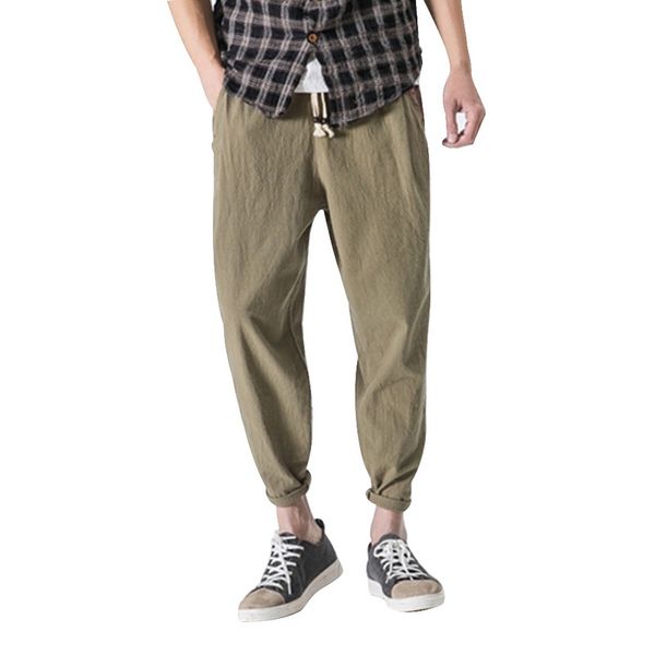 shujin 2019 mens classic relaxed fit retro pants basic -bottom joggers sweatpants male liene drawstring pants trousers, Black
shujin 2019 mens classic relaxed fit retro pants basic -bottom joggers sweatpants male liene drawstring pants trousers, Black