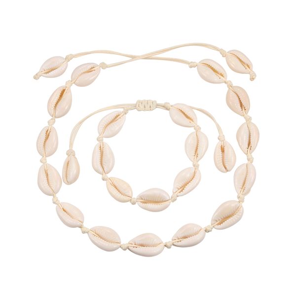 natural seashell necklace collar choker boho summer conch shell bracelets rope chain handmade women bracelet neckaklaces jewelry, Golden;silver
natural seashell necklace collar choker boho summer conch shell bracelets rope chain handmade women bracelet neckaklaces jewelry, Golden;silver