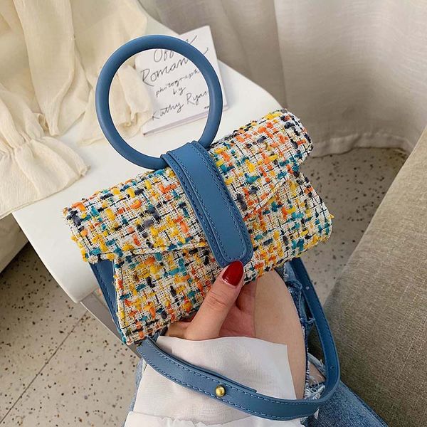jiulin 2019 new wool color check trapezoid trapezoid small square single-shoulder single-shoulder
jiulin 2019 new wool color check trapezoid trapezoid small square single-shoulder single-shoulder