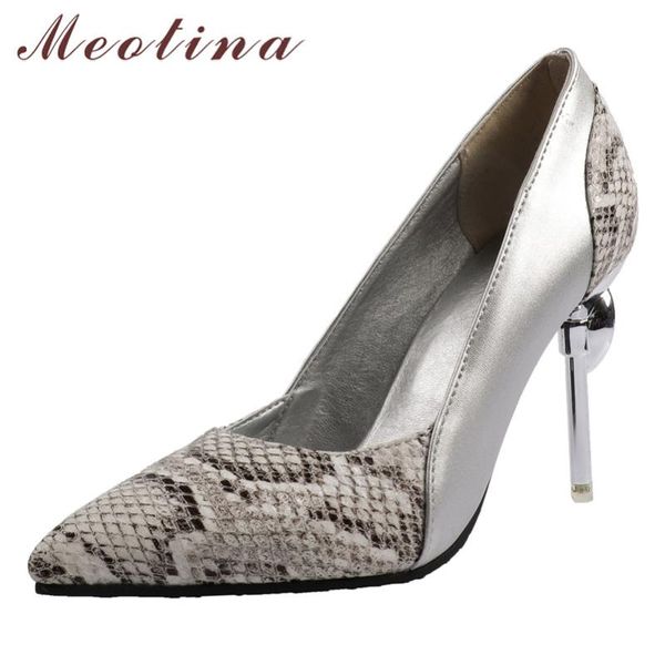 meotina high heels women shoes snake print thin high heels party shoes crystal pointed toe pumps ladies sliver large size 33-46, Black
meotina high heels women shoes snake print thin high heels party shoes crystal pointed toe pumps ladies sliver large size 33-46, Black