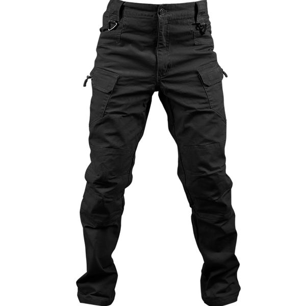 outdoor hiking camping mountaineer comprehensive training tactical pants men cotton elastic trousers combat cargo pants, Black;blue
outdoor hiking camping mountaineer comprehensive training tactical pants men cotton elastic trousers combat cargo pants, Black;blue