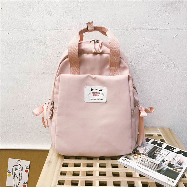 casual cute backpack women small pink bow backpacks for teenager girls school bag mochilas feminina rucksack mochilas mujer 2020
casual cute backpack women small pink bow backpacks for teenager girls school bag mochilas feminina rucksack mochilas mujer 2020