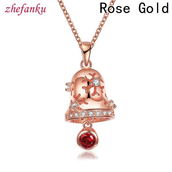 2017 women's fashion bell stylish christmas necklace two-color necklace snowflake, Silver
2017 women's fashion bell stylish christmas necklace two-color necklace snowflake, Silver