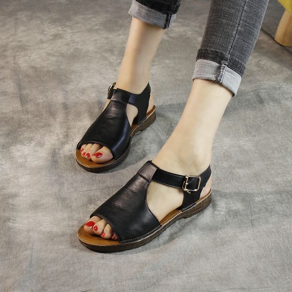 sandals women leather black casual summer shoes for low heels soft genuine beach handmade2021
sandals women leather black casual summer shoes for low heels soft genuine beach handmade2021
