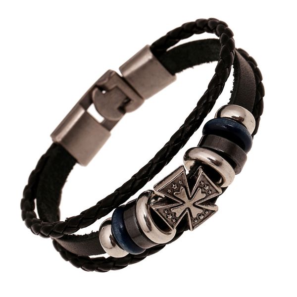 punk bracelet where to buy luxury jewelry jewellery ladies leather bracelet men handmade retro cowhide cross woven beaded bracelet wholesale, Black
punk bracelet where to buy luxury jewelry jewellery ladies leather bracelet men handmade retro cowhide cross woven beaded bracelet wholesale, Black
