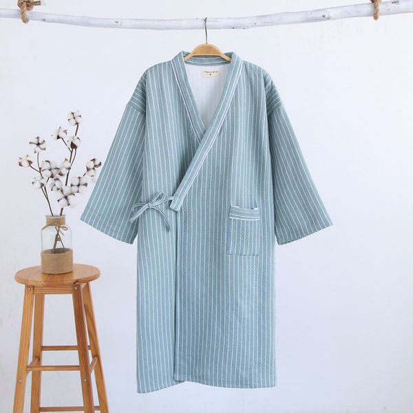 winter women keep warm robe gown thick cotton kimono bathrobe dress striped sleepwear ladies yukata night gowns robes, Black;red
winter women keep warm robe gown thick cotton kimono bathrobe dress striped sleepwear ladies yukata night gowns robes, Black;red