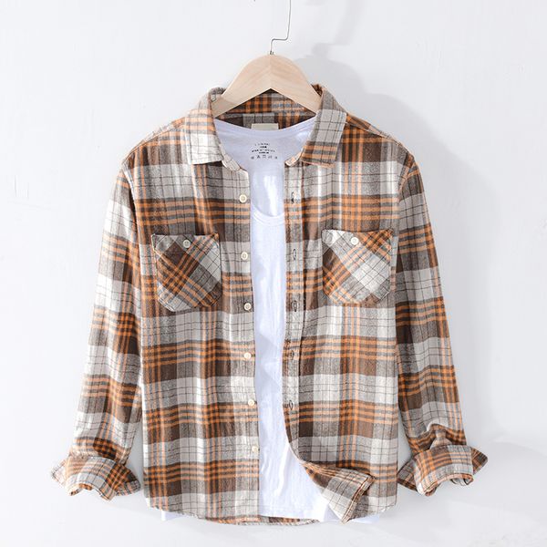 men plaid shirt 100% cotton 2020 spring casual long sleeve shirt soft comfort slim fit styles brand man y2407, White;black
men plaid shirt 100% cotton 2020 spring casual long sleeve shirt soft comfort slim fit styles brand man y2407, White;black