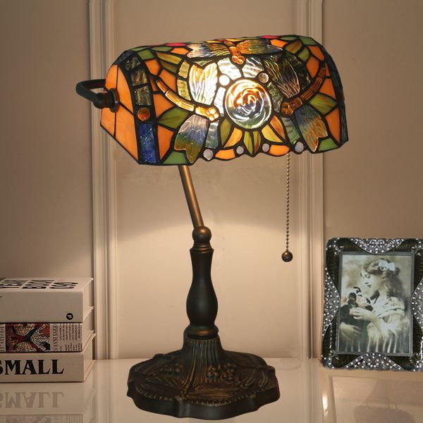 tiffany bank table lamps stained glass dragonfly table lamp american vintage office study desk lamp with zipper switch
tiffany bank table lamps stained glass dragonfly table lamp american vintage office study desk lamp with zipper switch