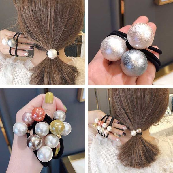 1pc ins fashion women simple pearl elastic hair rope hair ornament girls ponytail holder headband rubber bands accessories, Slivery;white
1pc ins fashion women simple pearl elastic hair rope hair ornament girls ponytail holder headband rubber bands accessories, Slivery;white