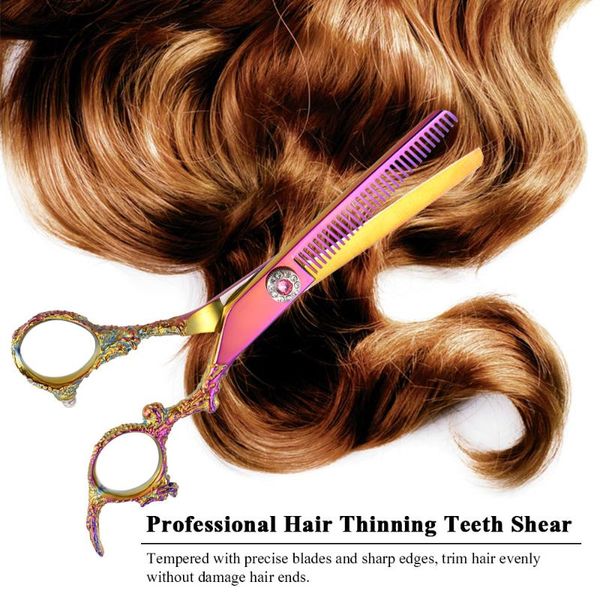 professional hair thinning teeth shears stainless steel colorful hair cutting scissors solon home use
professional hair thinning teeth shears stainless steel colorful hair cutting scissors solon home use