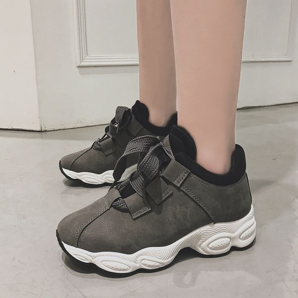 leisure shoes female sports shoes korean version ulzzang harajuku laceup shoe dad laceup student shoe j092, Black
leisure shoes female sports shoes korean version ulzzang harajuku laceup shoe dad laceup student shoe j092, Black