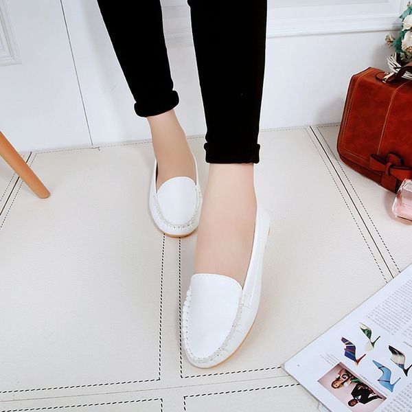 women flats summer women genuine leather shoes with low heels slip on casual flat shoes loafers soft ballerina, Black
women flats summer women genuine leather shoes with low heels slip on casual flat shoes loafers soft ballerina, Black