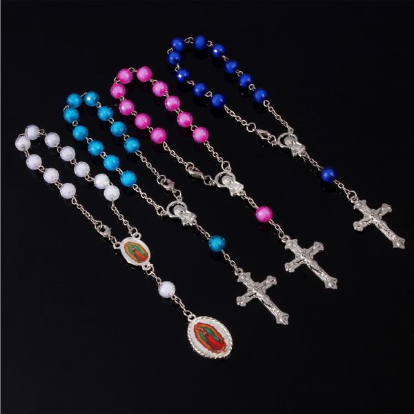 48pcs/batch religious plastic crystal beads rosary children's communion baby baptism pet catholic mini rosary, Golden;silver
48pcs/batch religious plastic crystal beads rosary children's communion baby baptism pet catholic mini rosary, Golden;silver