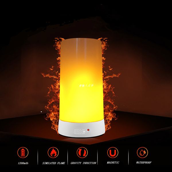 led flame lamp effect fire light bulb waterproof outdoor indoor flickering emulation 3 modes magnetic led flame lamp usb rechargeable
led flame lamp effect fire light bulb waterproof outdoor indoor flickering emulation 3 modes magnetic led flame lamp usb rechargeable