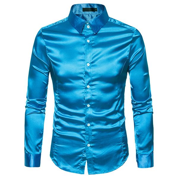 men's silk like satin dress shirts wedding groom stage prom shirt men long sleeve button down shirt male chemise homme, White;black
men's silk like satin dress shirts wedding groom stage prom shirt men long sleeve button down shirt male chemise homme, White;black