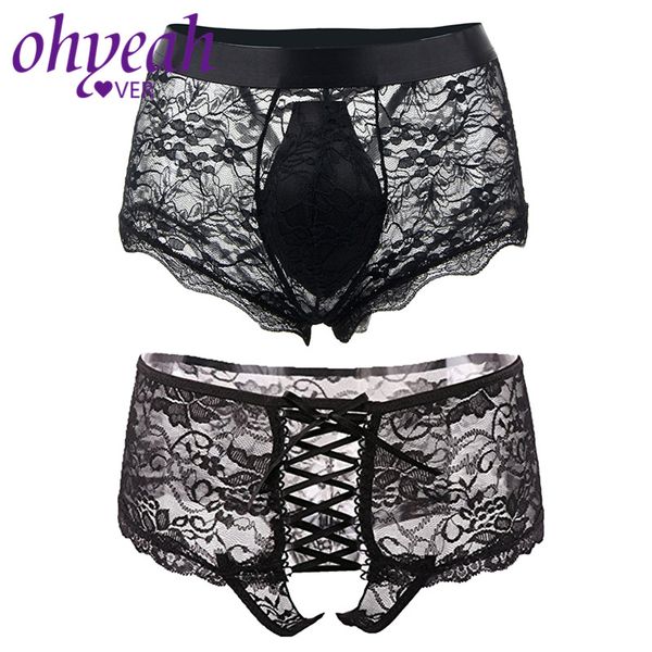 ohyeahlover couple lace panties underwear plus men boxers homme cuecas hollow women panty male lady lover underpant, Black;white
ohyeahlover couple lace panties underwear plus men boxers homme cuecas hollow women panty male lady lover underpant, Black;white