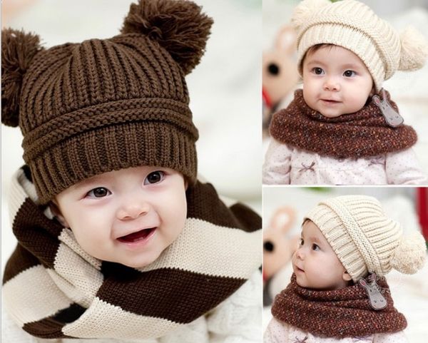 dhl ship children knitted cap with double ball wool knitting beanie hats cute baby 5 colors for 1-4 years old kids, Blue;gray
dhl ship children knitted cap with double ball wool knitting beanie hats cute baby 5 colors for 1-4 years old kids, Blue;gray