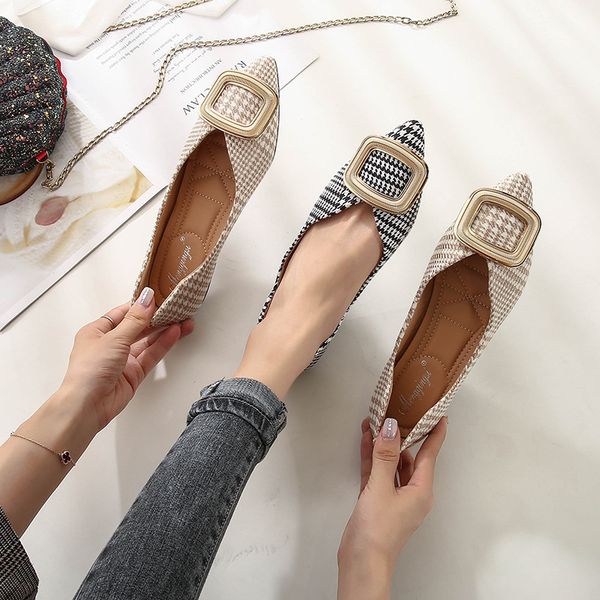 buckle 2019 fashion women's casual woman platform shoes crystal flats pointed toe shallow mouth modis new rhinestone dress, Black
buckle 2019 fashion women's casual woman platform shoes crystal flats pointed toe shallow mouth modis new rhinestone dress, Black
