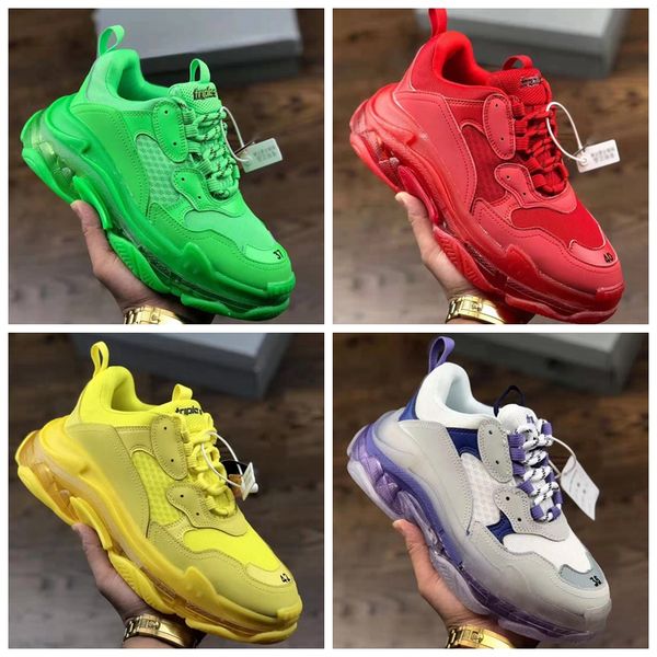 Balanciaga triple clear ole men women trainer cu hion ole ba ket green red yellow purple luxury chunky neaker lei ure de igner hoe
Balanciaga triple clear ole men women trainer cu hion ole ba ket green red yellow purple luxury chunky neaker lei ure de igner hoe