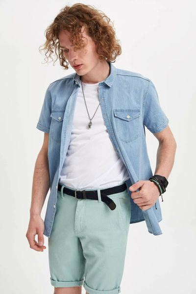 defacto men fashion simple solid shirts denim short sleeve shirts men casual lapel collar casual shirt new - k2049az19sm-k2049az19sm, White;black
defacto men fashion simple solid shirts denim short sleeve shirts men casual lapel collar casual shirt new - k2049az19sm-k2049az19sm, White;black