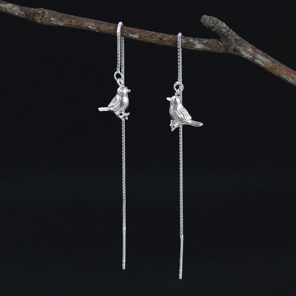 inature 925 sterling silver lovely bird long tassel drop earrings for women fashion jewelry gift
inature 925 sterling silver lovely bird long tassel drop earrings for women fashion jewelry gift