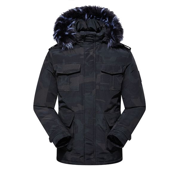 monerffi winter jacket 2019 solid warm men overcoats casual slim fit faux fur hooded men's parkas caots casaco masculino outwear, Black
monerffi winter jacket 2019 solid warm men overcoats casual slim fit faux fur hooded men's parkas caots casaco masculino outwear, Black